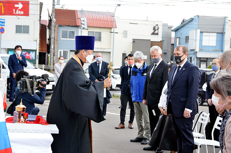 在北海道ベラルーシ共和国名誉領事館開所式13