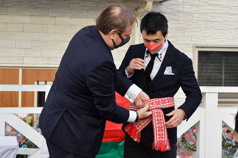 在北海道ベラルーシ共和国名誉領事館開所式23